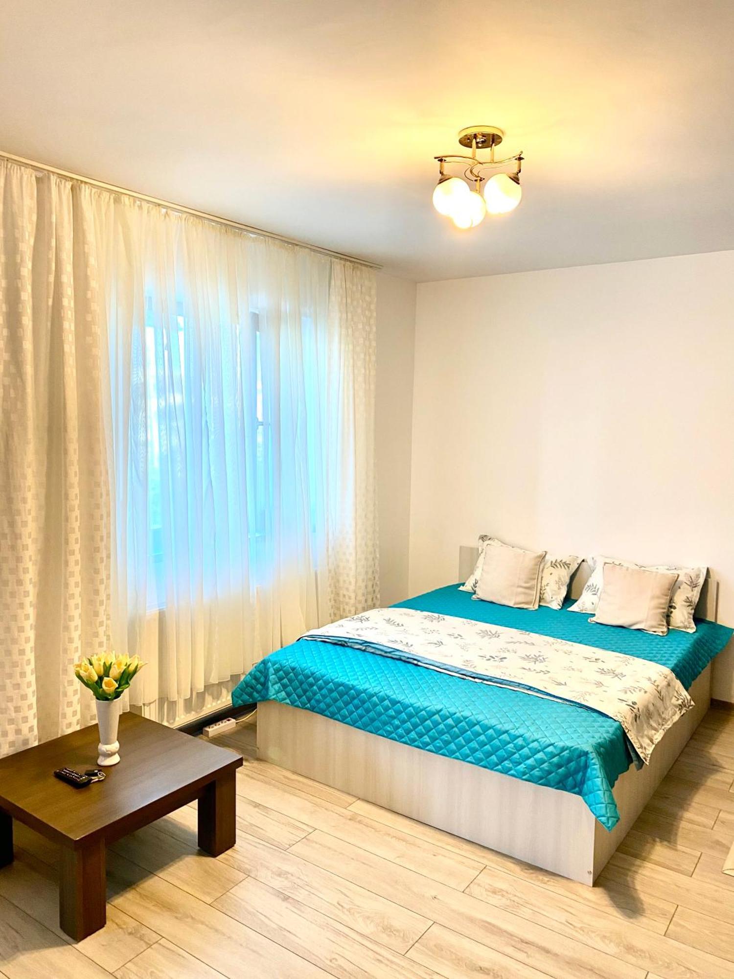 Ferienwohnung Garsoniera Trivale City Piteşti Exterior foto